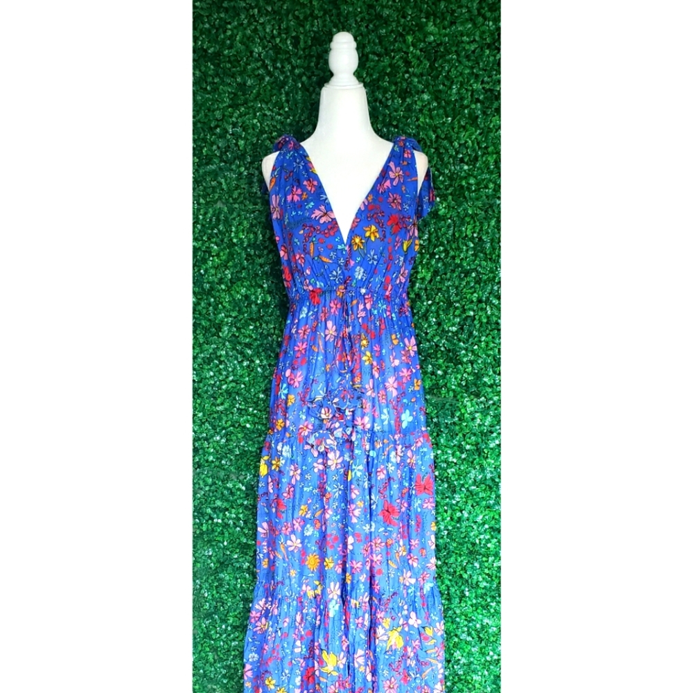 80. J.Crew X Dauphinette maxi cover-up dress in cornucopia floral - Picture 6 of 15
